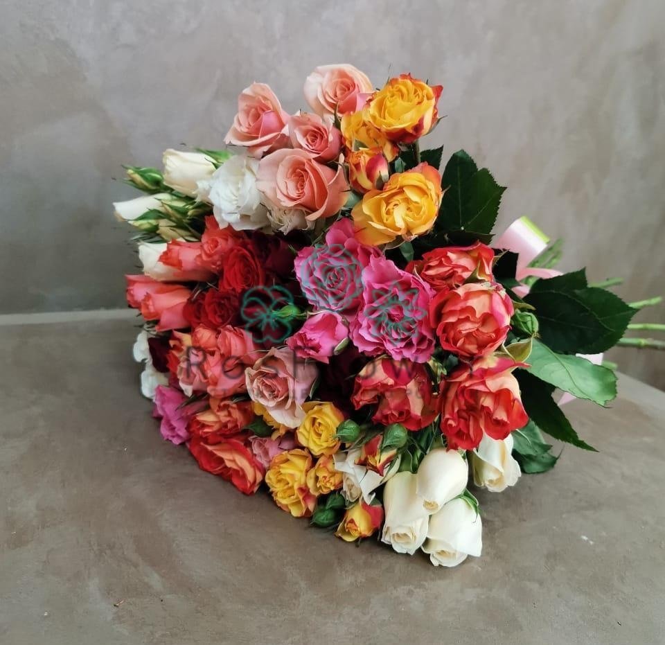 Букет цветов из: Розы в Правдинском