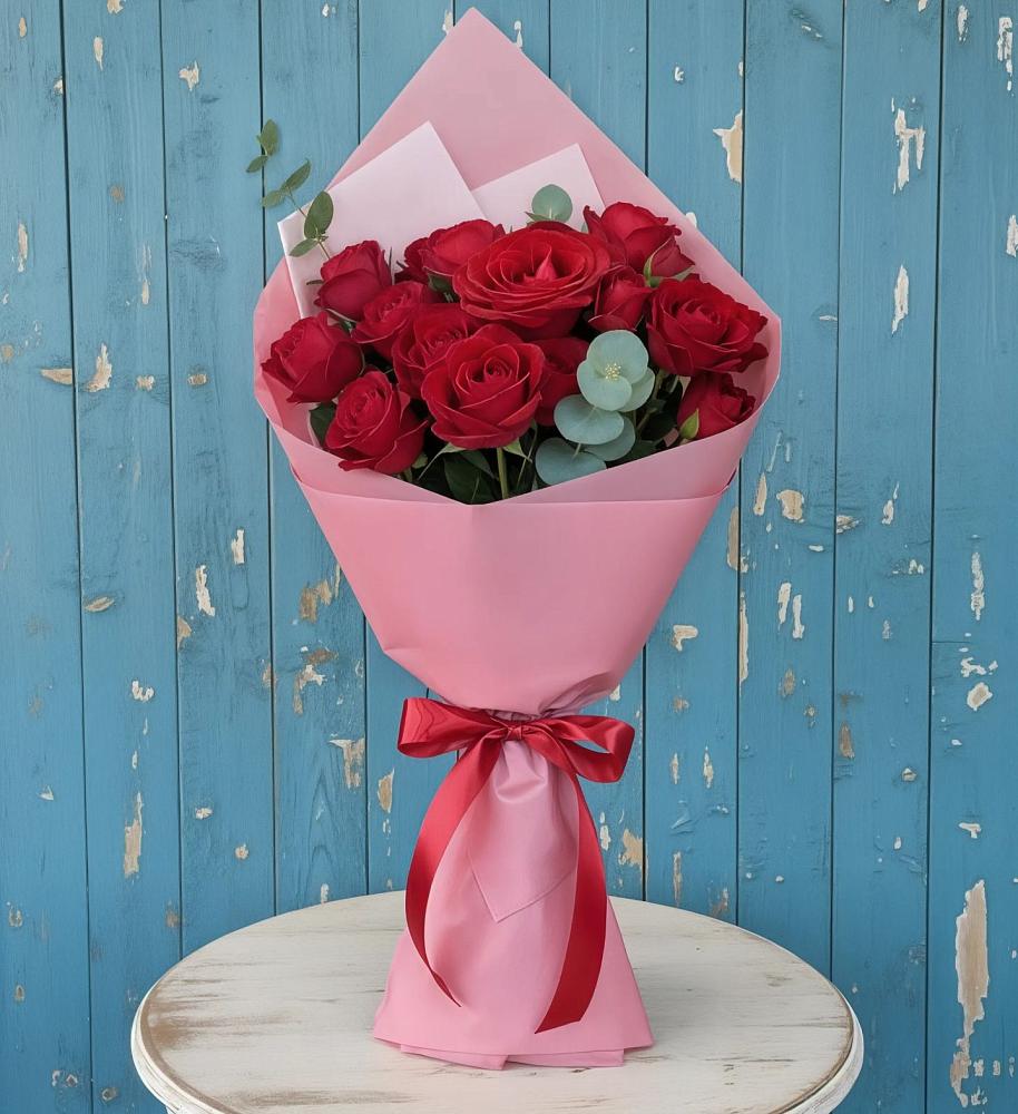 Букет цветов из: Розы в Правдинском