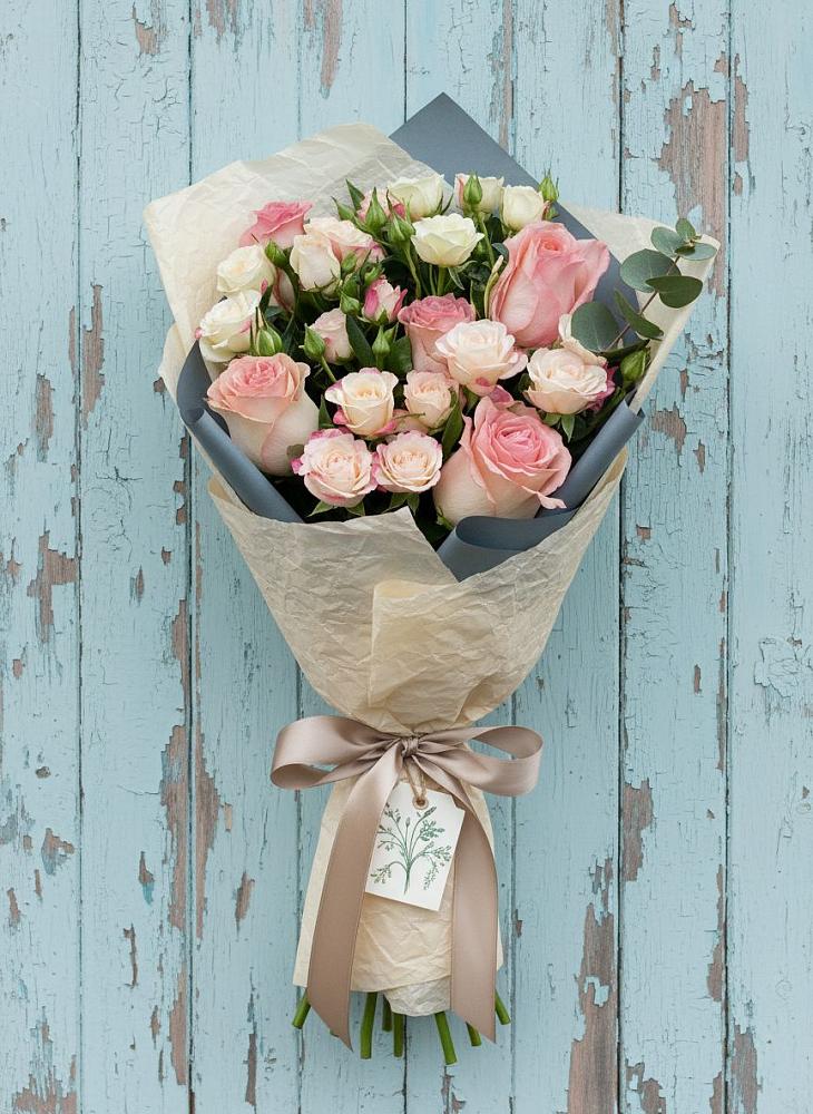 Букет цветов из: Розы в Правдинском