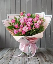 Букет Розовый кустик в Правдинском