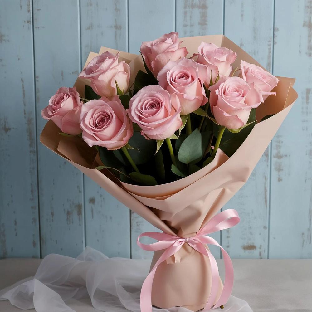 Букет цветов из: Розы в Правдинском