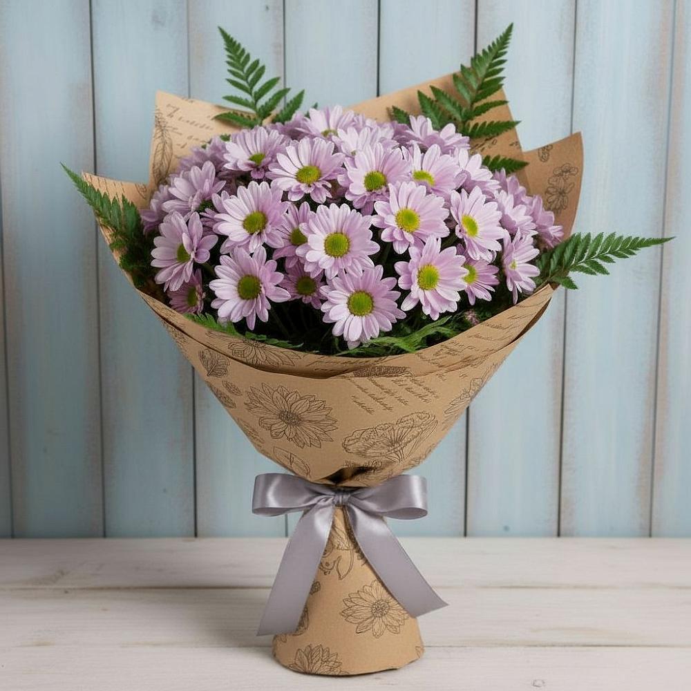 Букет цветов из: Хризантемы в Правдинском