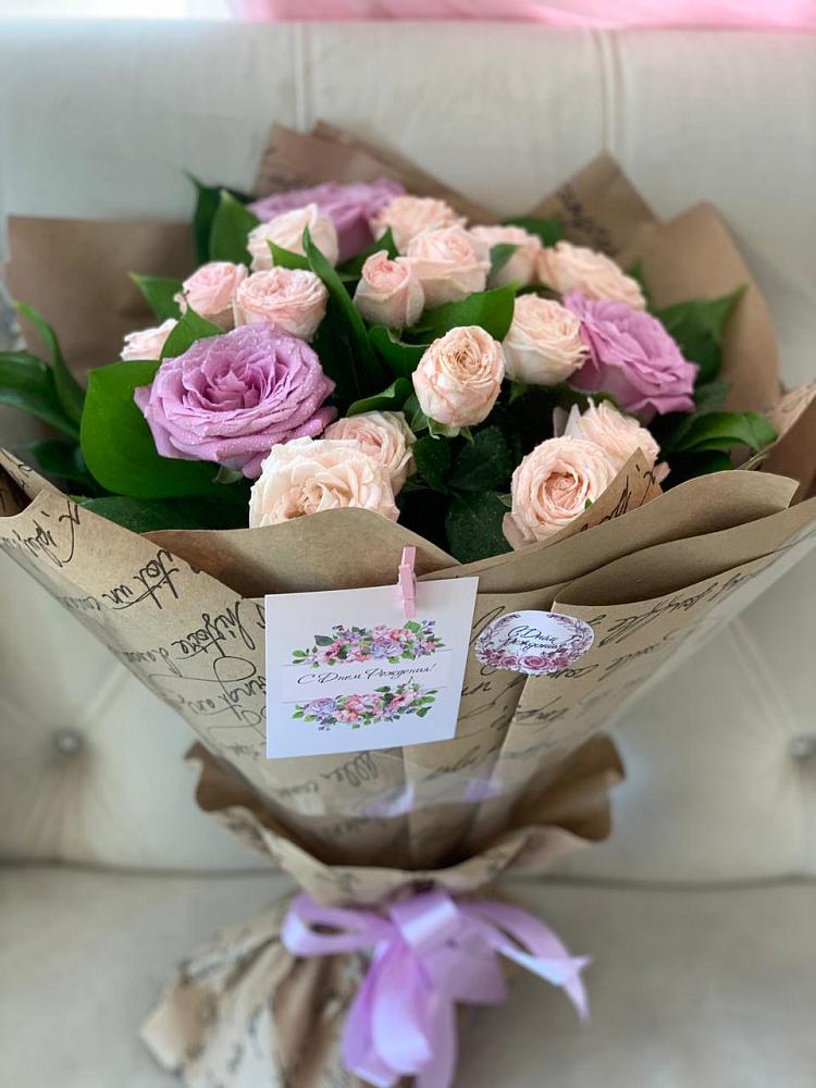 Букет цветов из: Розы в Правдинском