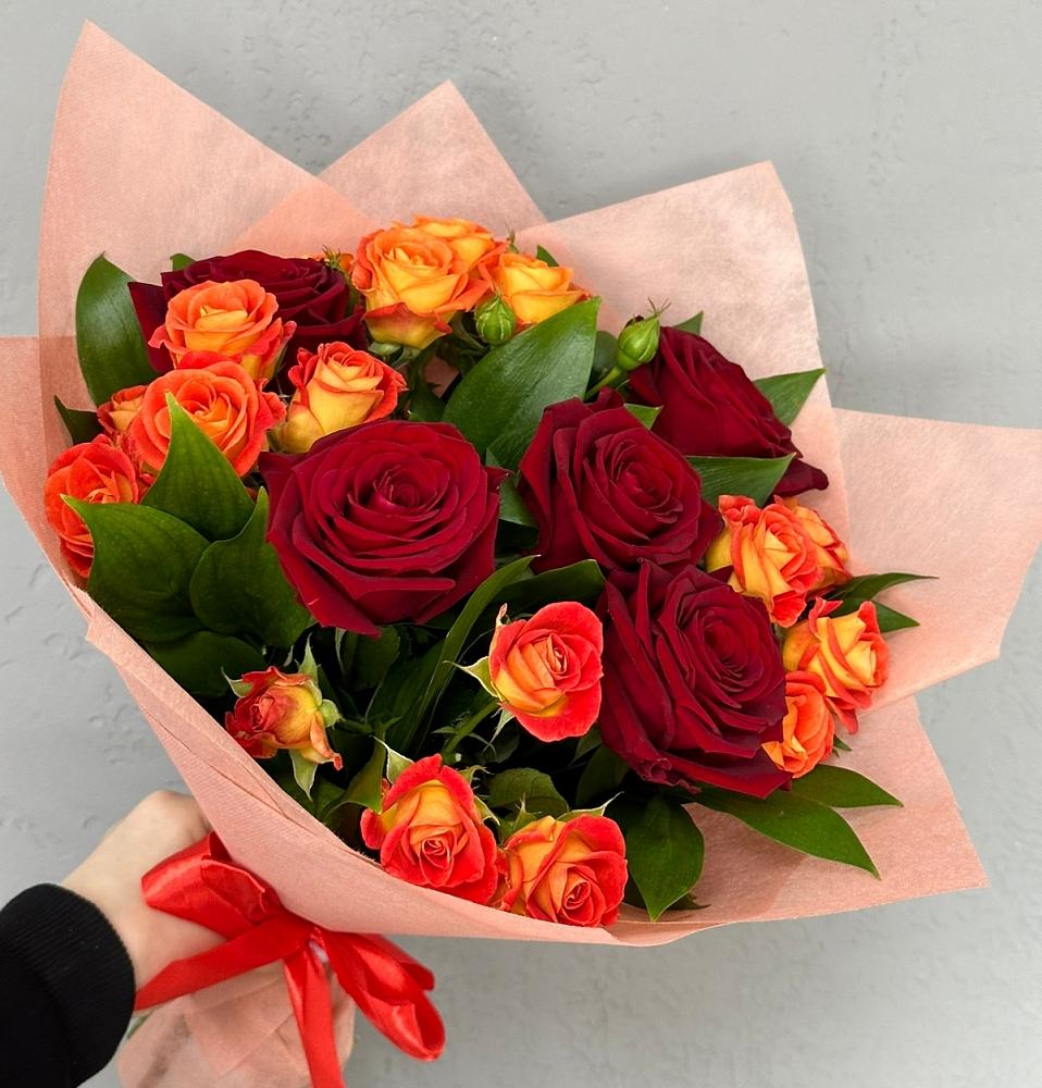 Букет Любовь и восторг в Правдинском