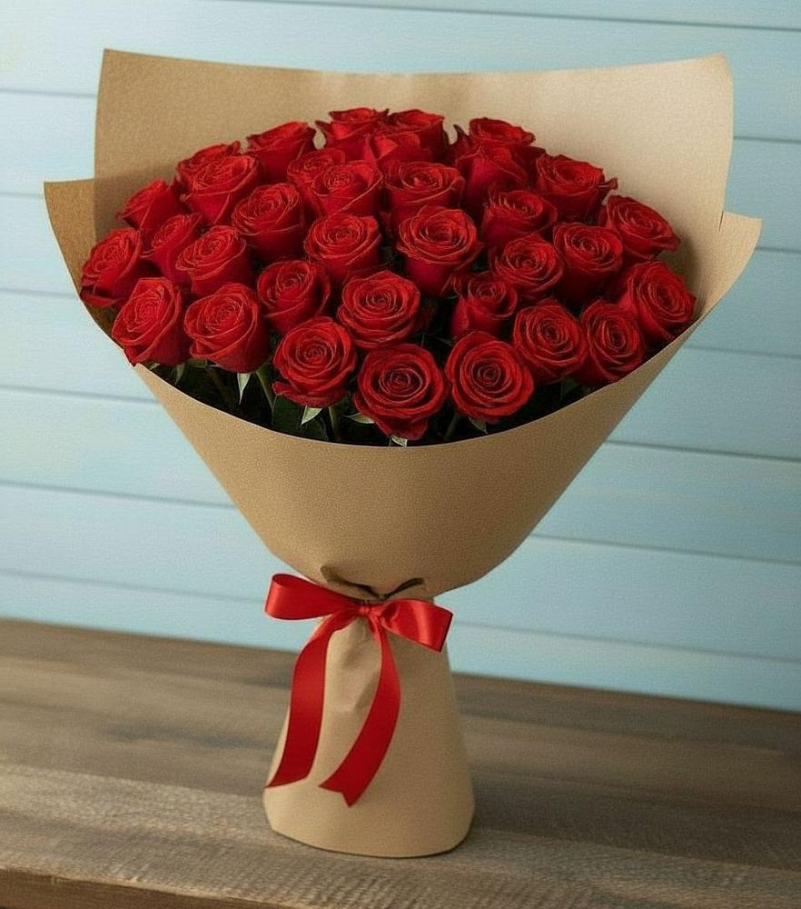 Букет Красные розы Милано в Правдинском