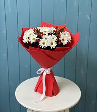 Букет цветов из:  Хризантемы в Правдинском