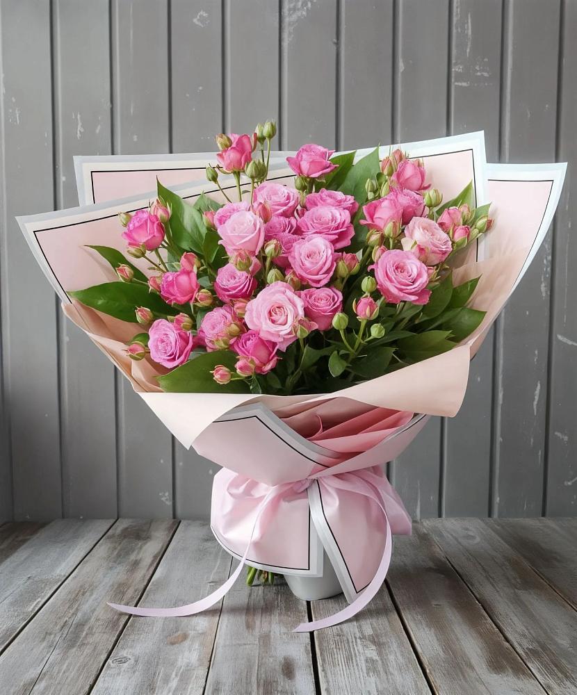 Букет Розовый кустик в Правдинском
