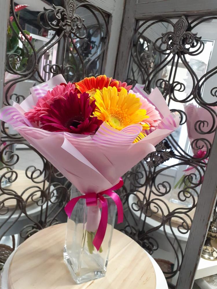 Букет цветов из: Герберы в Правдинском