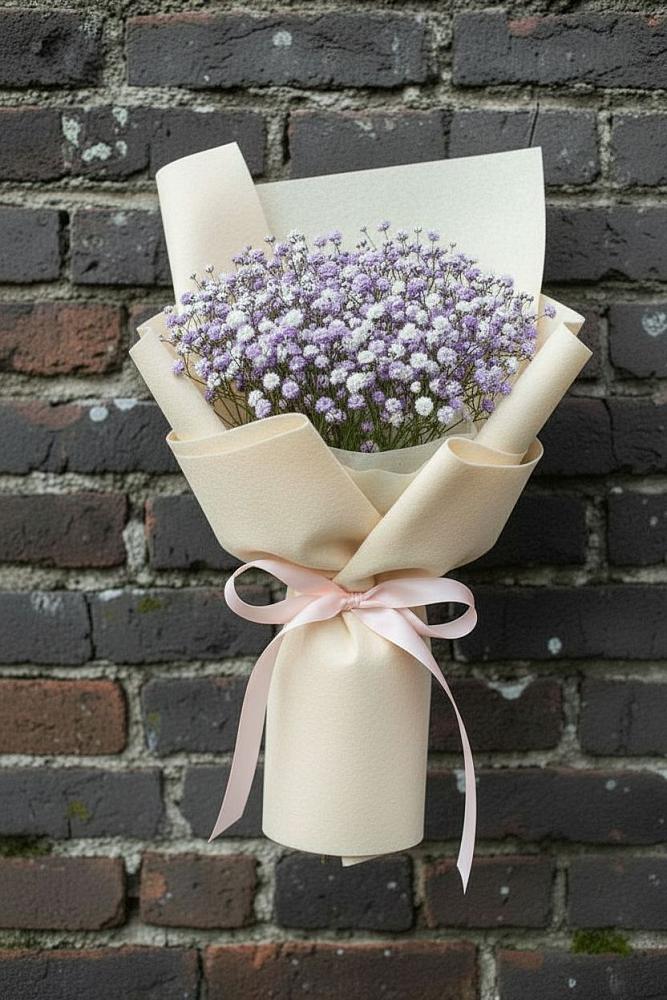 Букет цветов из: Гипсофила в Правдинском