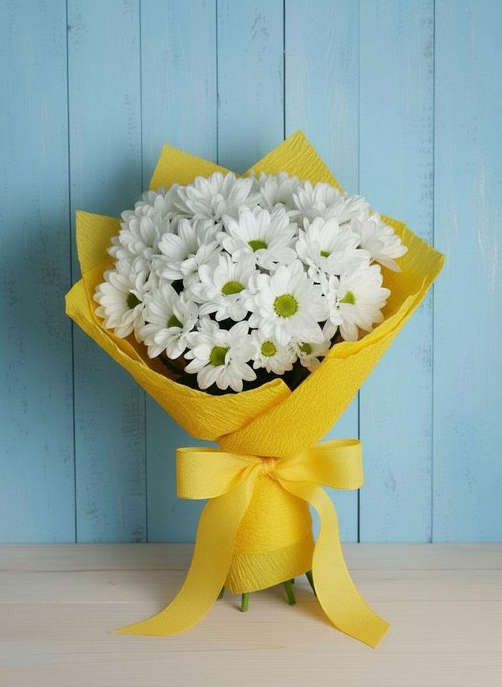 Букет цветов из: Хризантемы в Правдинском