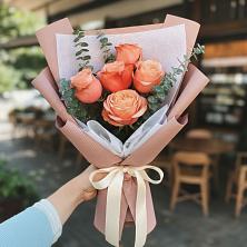 Букет цветов из:  Розы в Правдинском