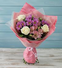 Букет цветов из:  Герберы в Правдинском