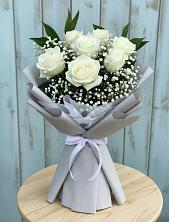 Букет цветов из:  Розы в Правдинском