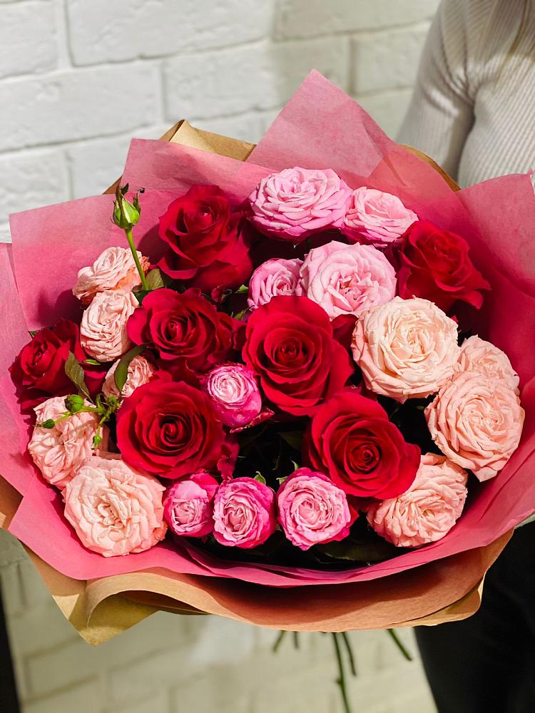 Букет цветов из: Розы в Правдинском