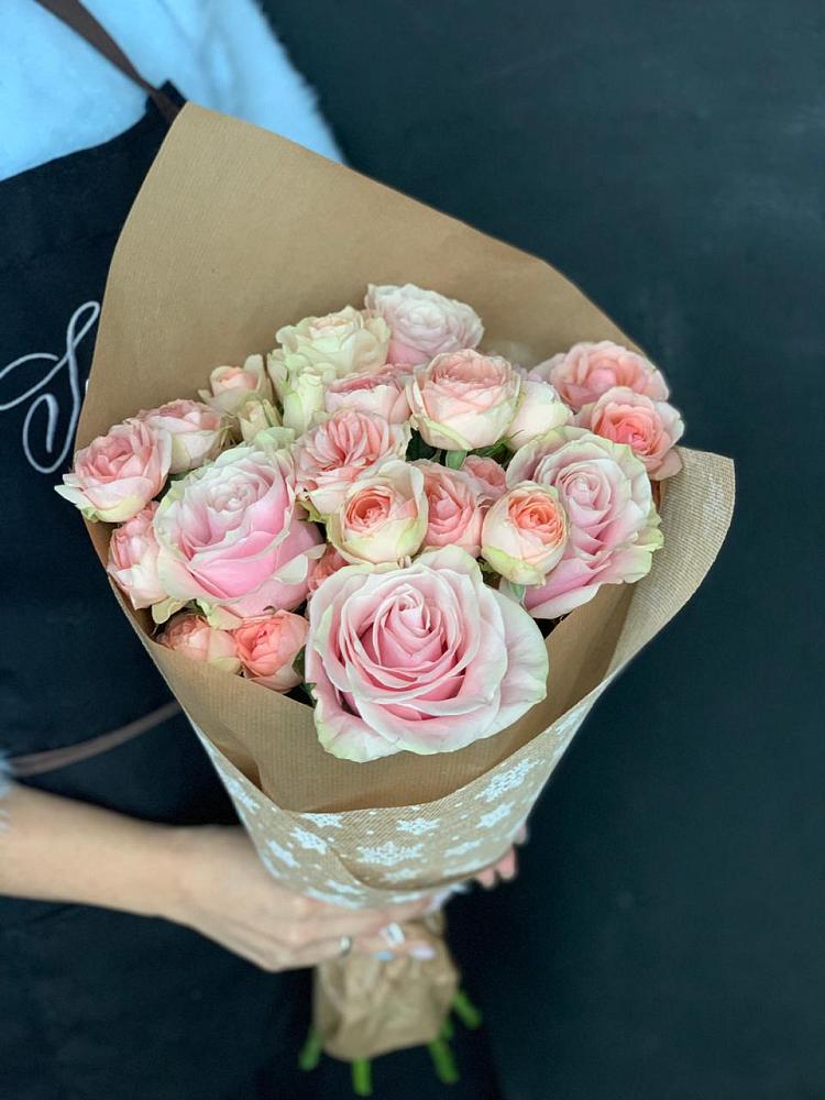 Букет цветов из: Хризантемы и Розы в Правдинском