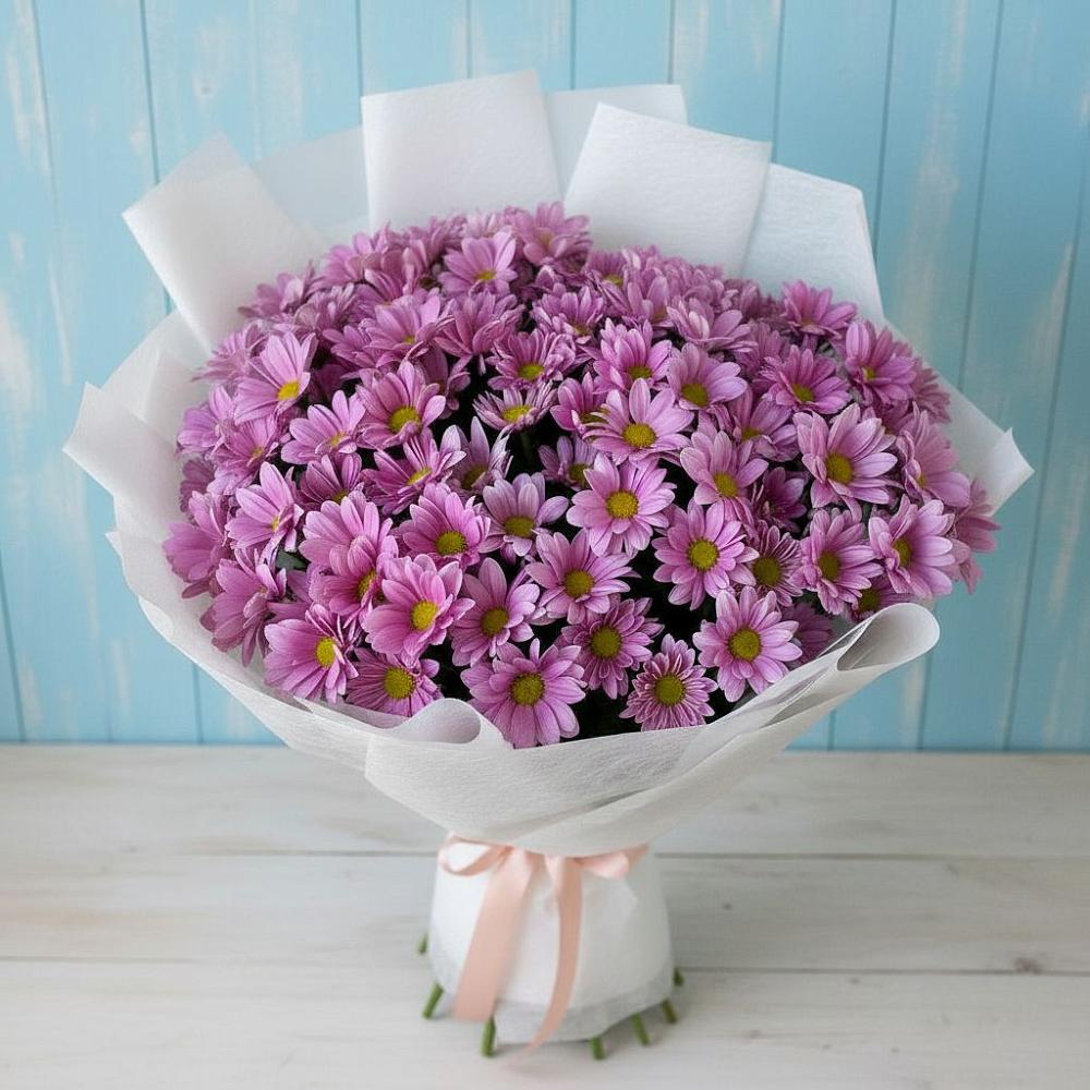 Букет цветов из: Хризантемы в Правдинском