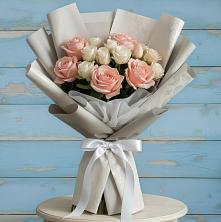 Букет цветов из:  Розы в Правдинском