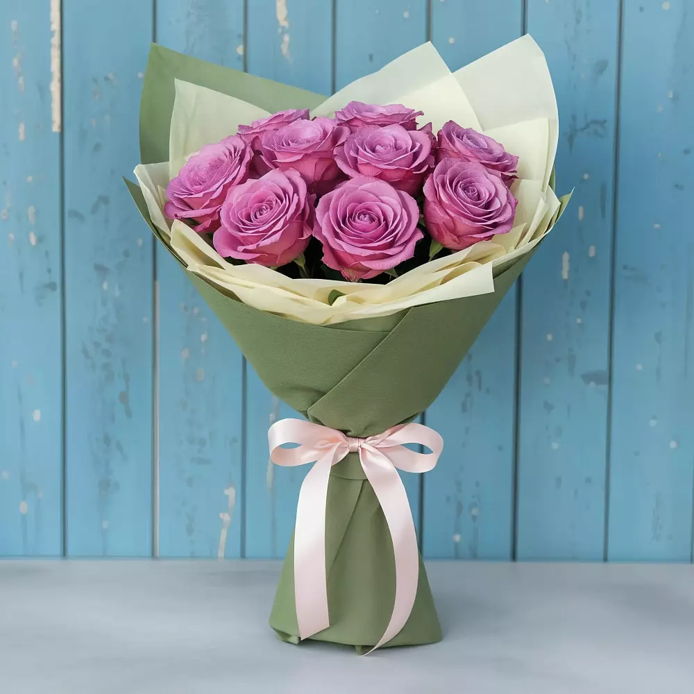 Букет Розы Фёрст Леди в Правдинском