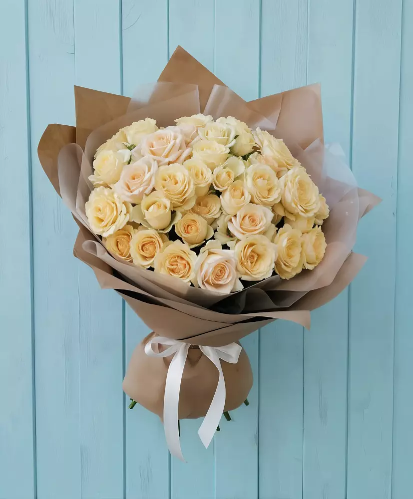 Букет Кремовое облако в Правдинском