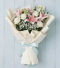 Букет цветов из:  Лилии в Правдинском