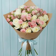 Букет цветов из:  Розы в Правдинском